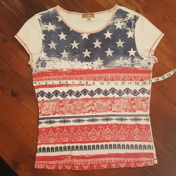Patriotic Tee In New Condition - Picture 4 of 6